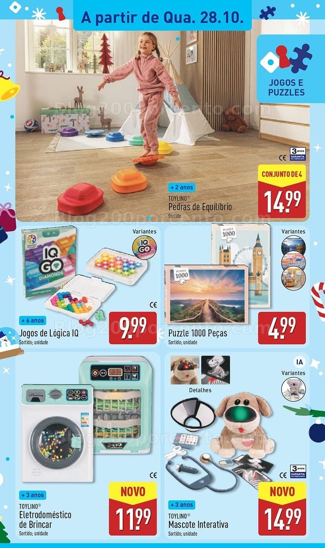 Antevisão Folheto ALDI Bazar Promoções de 28 outubro a 1 novembro